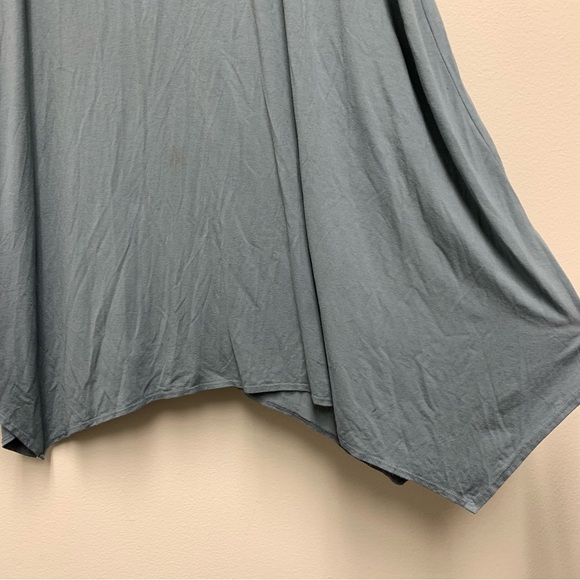 Eileen Fisher Viscose Jersey Calf-length Handkerchief Hem Tank Midi Dress Size S - Picture 5 of 12